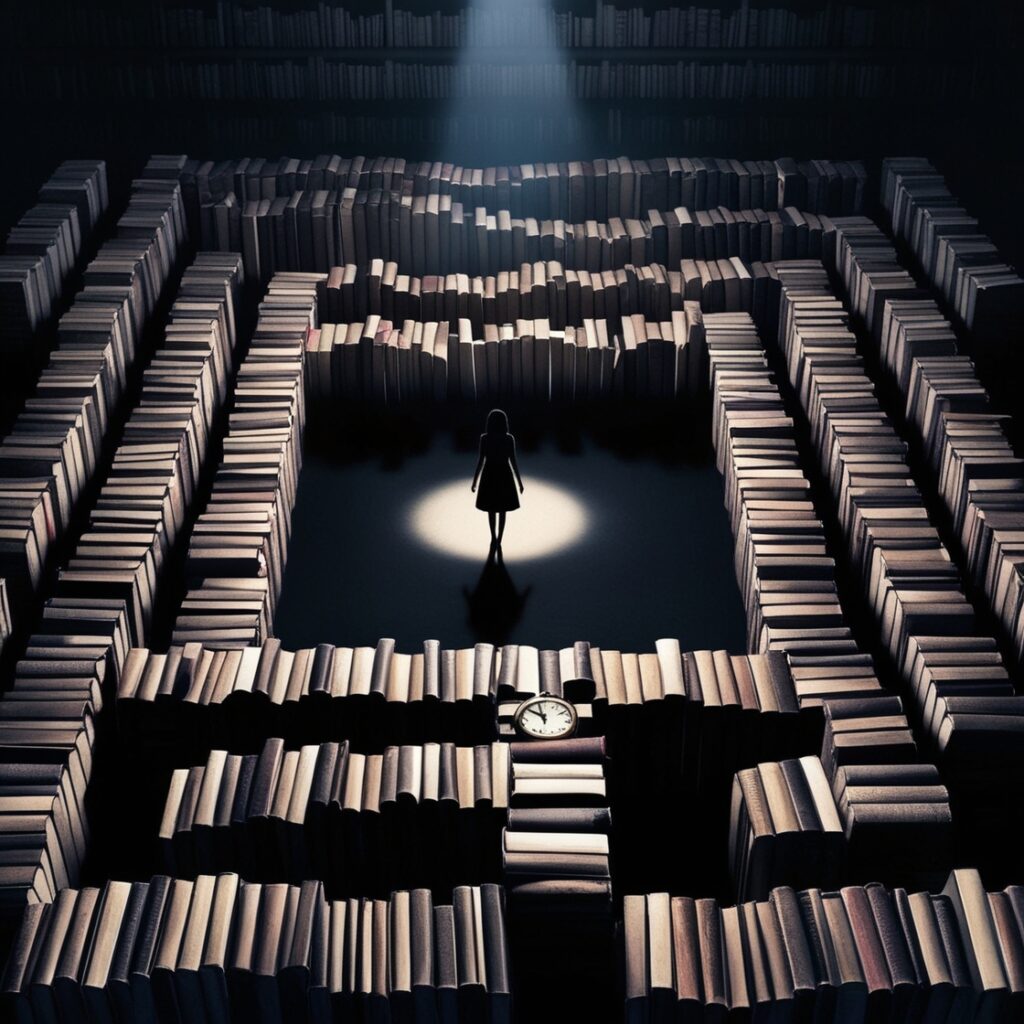 Default_Un_labyrinthe_sombre_vu_de_dessus_avec_des_murs_forms_2 thriller